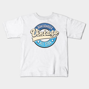 Wakeboarder Vintage All star Kids T-Shirt
